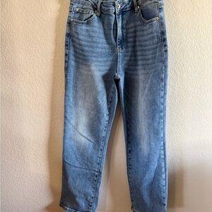 Special A Light Blue Women's Cropped Jeans